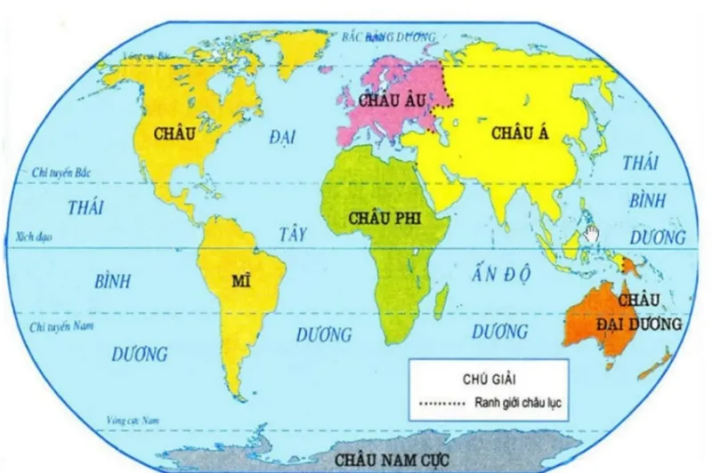 Câu hỏi thường gặp về các châu lục trên thế giới